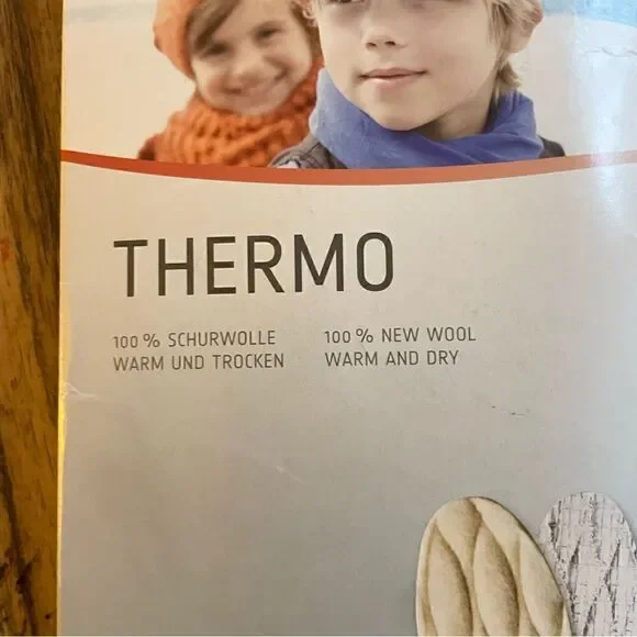Bergal Thermo Insulated Kids Unisex Insoles with Wool Size 11 NWT - Picture 3 of 6
